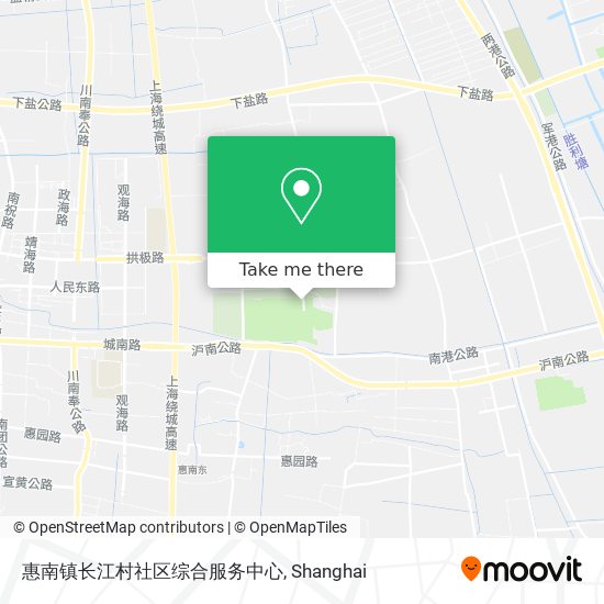 惠南镇长江村社区综合服务中心 map