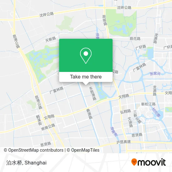 泊水桥 map