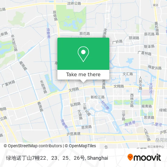 绿地诺丁山7幢22、23、25、26号 map