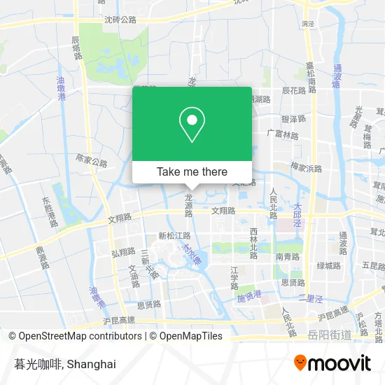 暮光咖啡 map