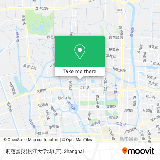 莉莲蛋挞(松江大学城1店) map