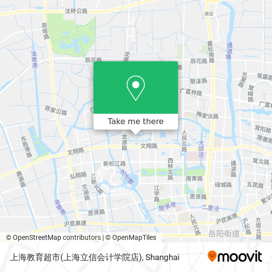 上海教育超市(上海立信会计学院店) map