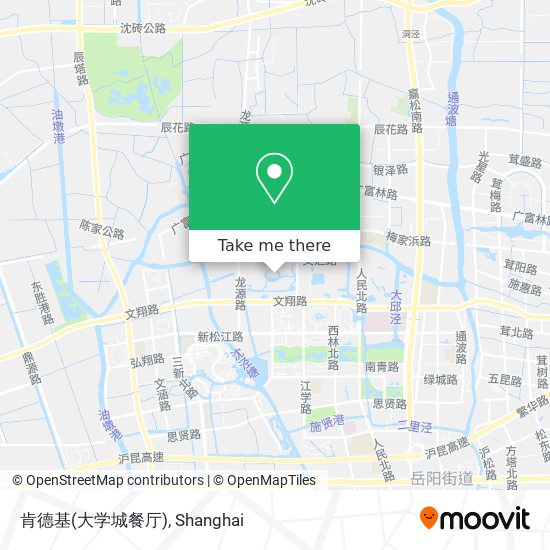 肯德基(大学城餐厅) map