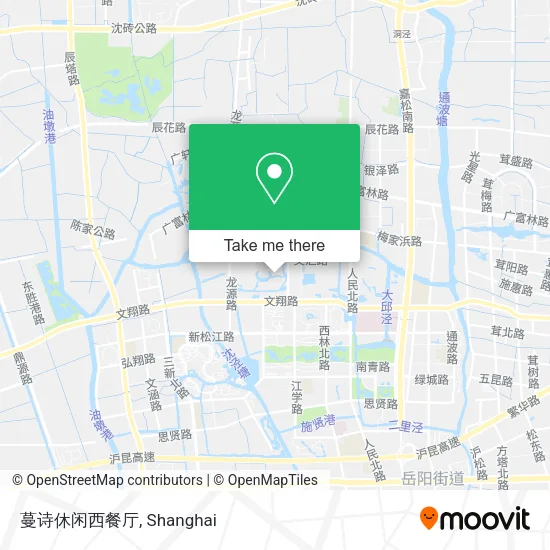 蔓诗休闲西餐厅 map