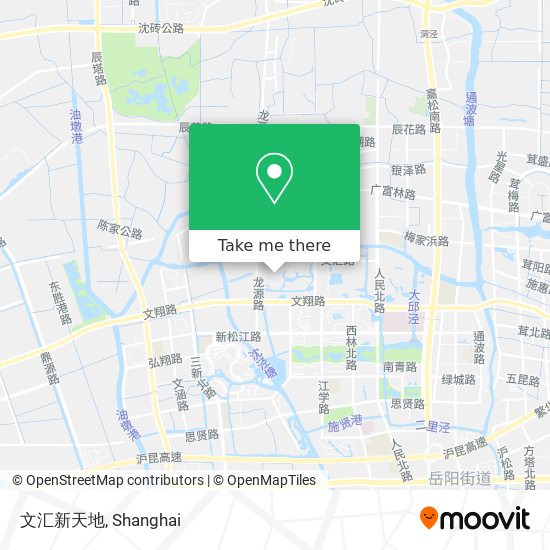 文汇新天地 map
