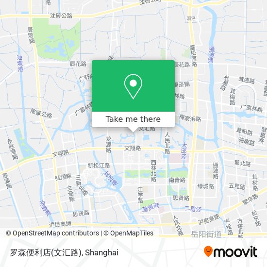 罗森便利店(文汇路) map