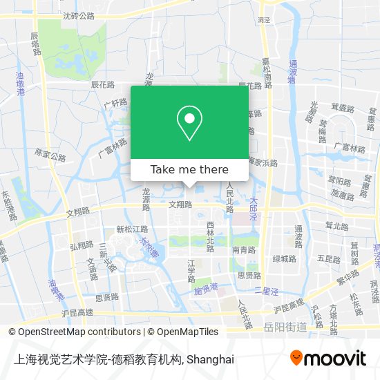 上海视觉艺术学院-德稻教育机构 map
