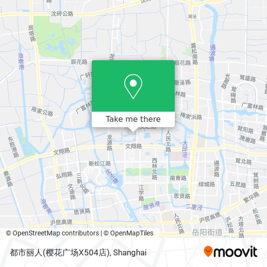 都市丽人(樱花广场X504店) map
