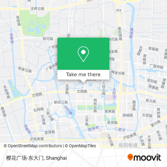 樱花广场-东大门 map