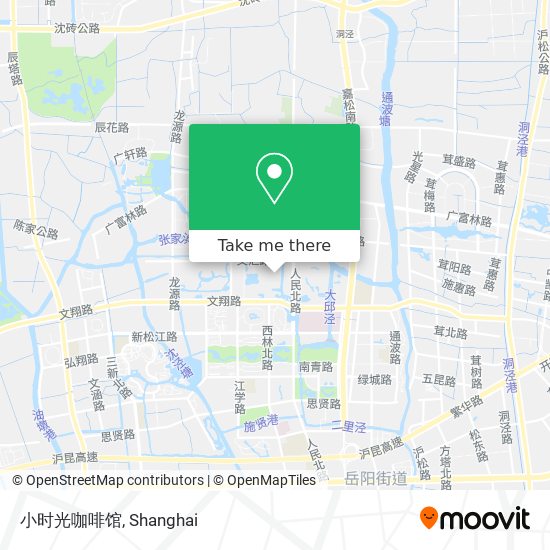 小时光咖啡馆 map