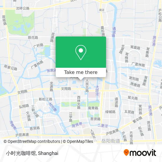 小时光咖啡馆 map