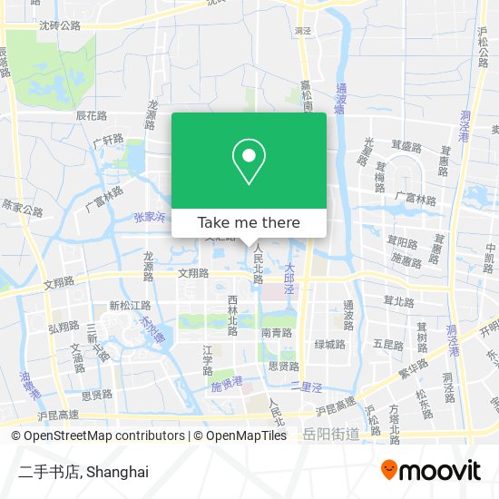 二手书店 map