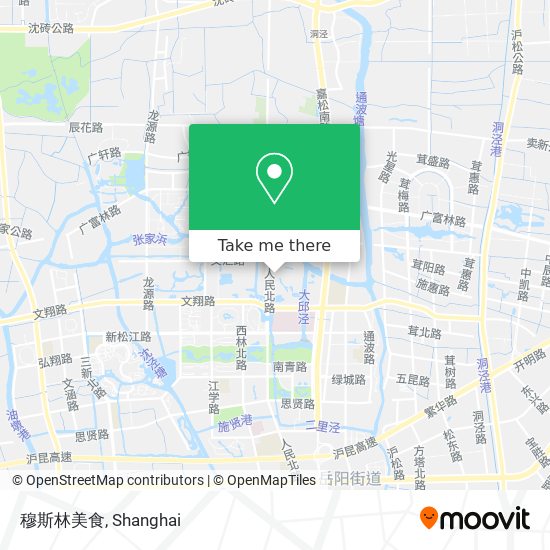穆斯林美食 map