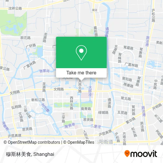 穆斯林美食 map