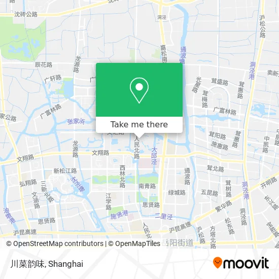 川菜韵味 map