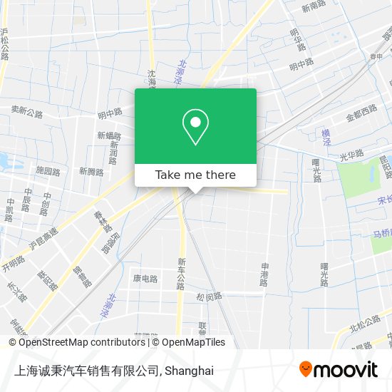 上海诚秉汽车销售有限公司 map