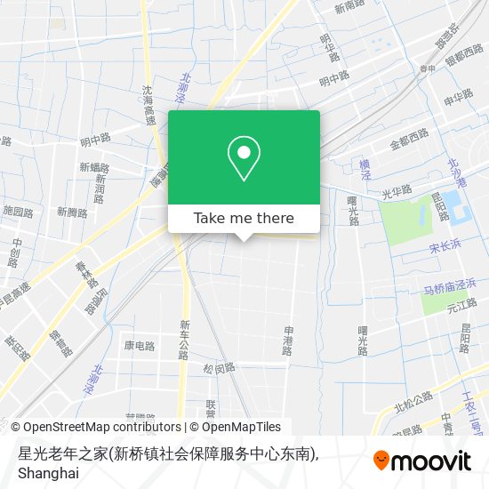 星光老年之家(新桥镇社会保障服务中心东南) map