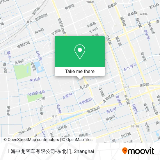 上海申龙客车有限公司-东北门 map