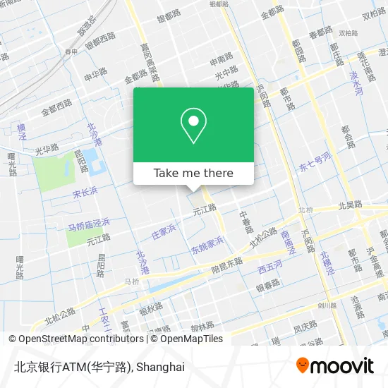 北京银行ATM(华宁路) map