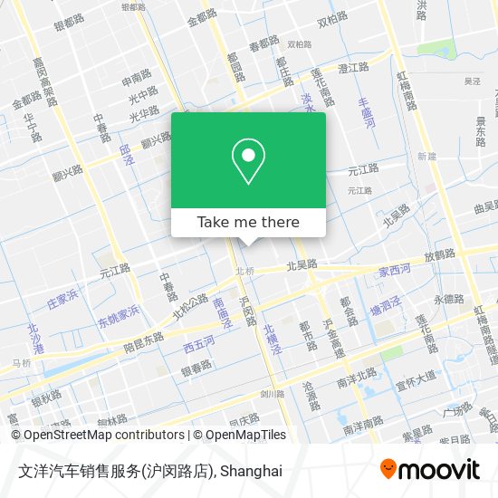 文洋汽车销售服务(沪闵路店) map