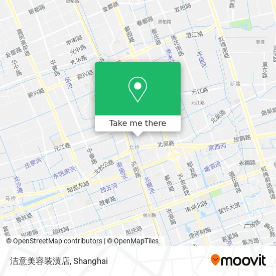 洁意美容装潢店 map