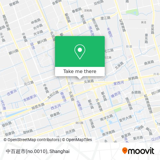 中百超市(no.0010) map