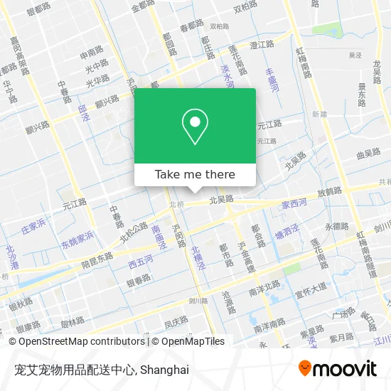 宠艾宠物用品配送中心 map