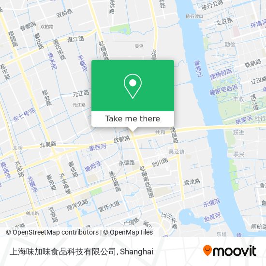 上海味加味食品科技有限公司 map