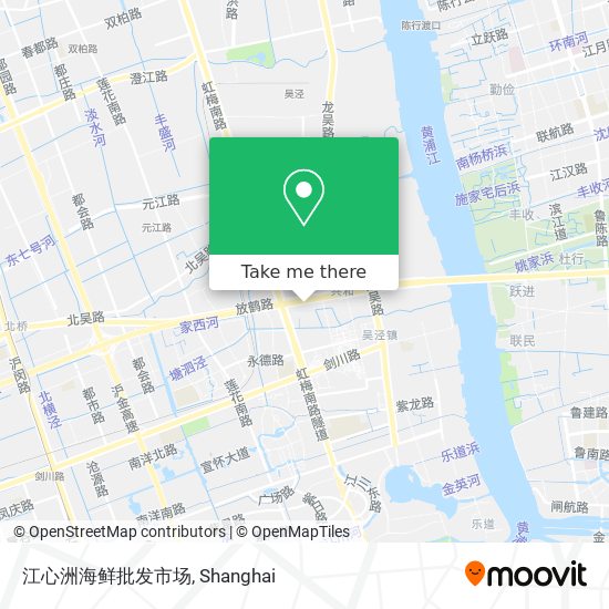 江心洲海鲜批发市场 map