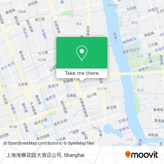 上海海狮花园大酒店公司 map