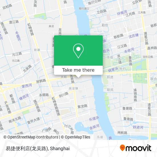 易捷便利店(龙吴路) map