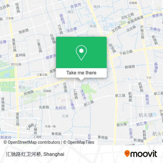 汇驰路红卫河桥 map