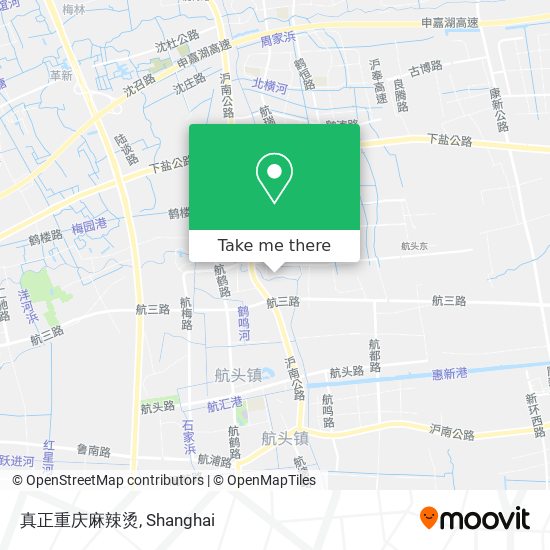 真正重庆麻辣烫 map