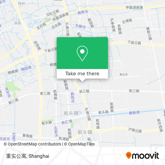 重实公寓 map
