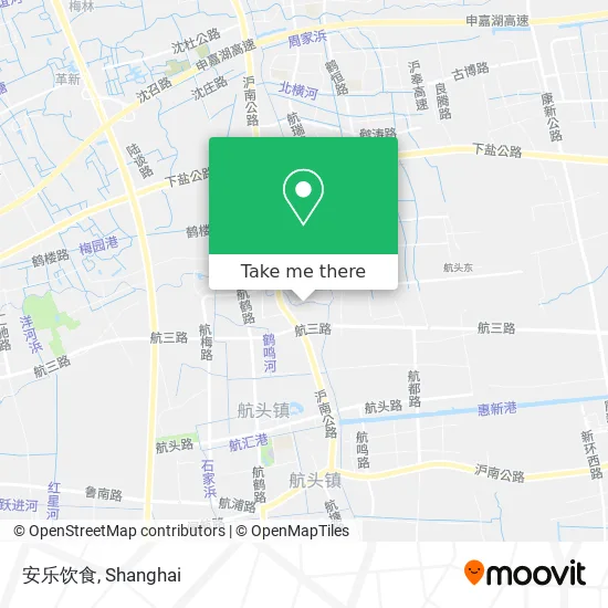 安乐饮食 map