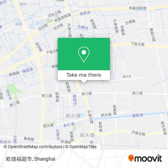 欧德福超市 map