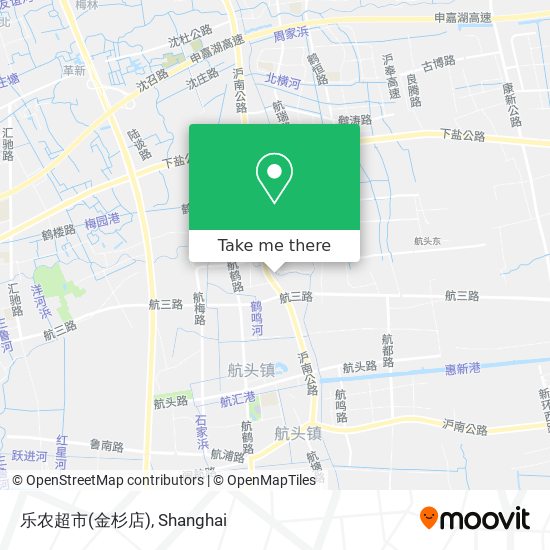 乐农超市(金杉店) map