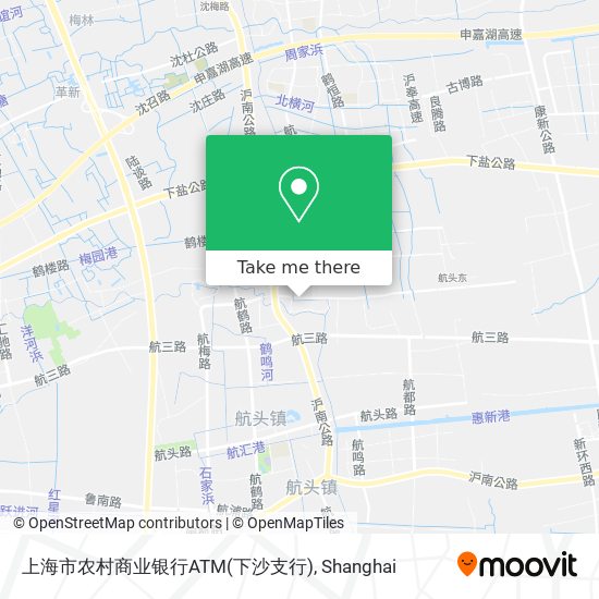 上海市农村商业银行ATM(下沙支行) map