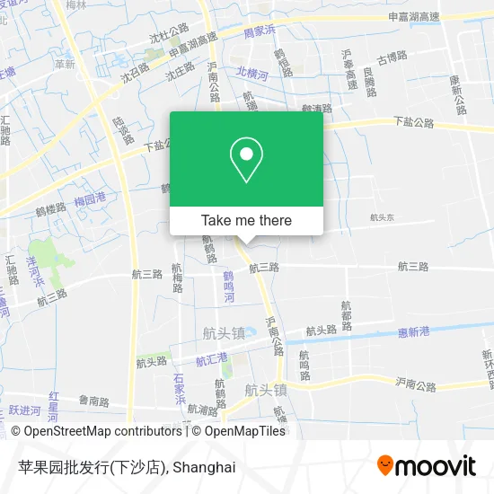 苹果园批发行(下沙店) map