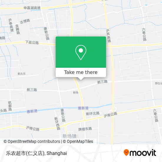 乐农超市(仁义店) map