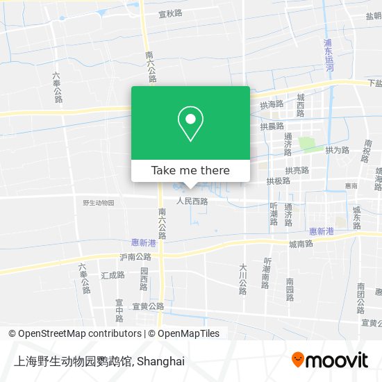上海野生动物园鹦鹉馆 map