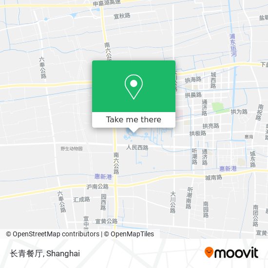 长青餐厅 map