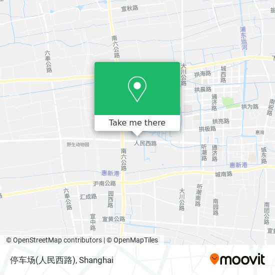 停车场(人民西路) map