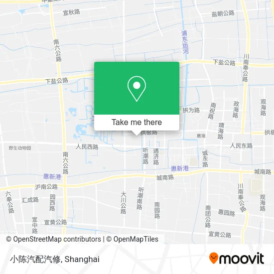 小陈汽配汽修 map