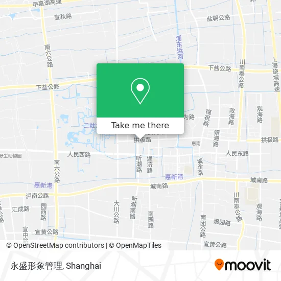 永盛形象管理 map