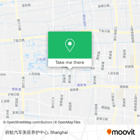 府航汽车美容养护中心 map