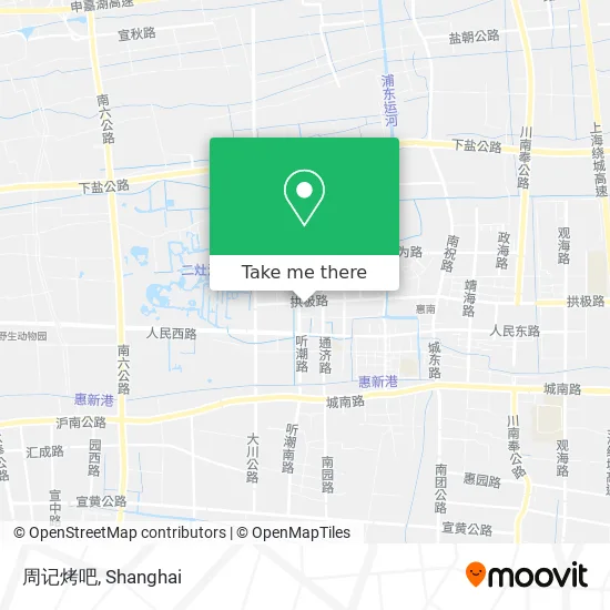 周记烤吧 map
