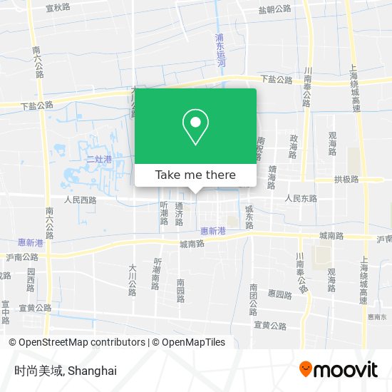 时尚美域 map