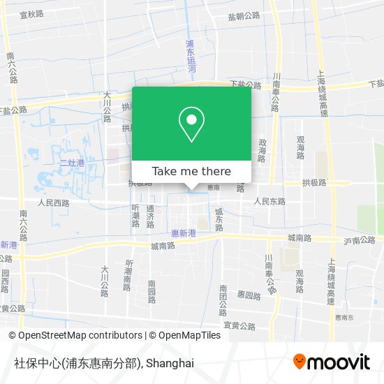 社保中心(浦东惠南分部) map
