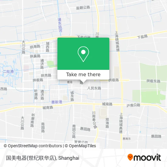 国美电器(世纪联华店) map